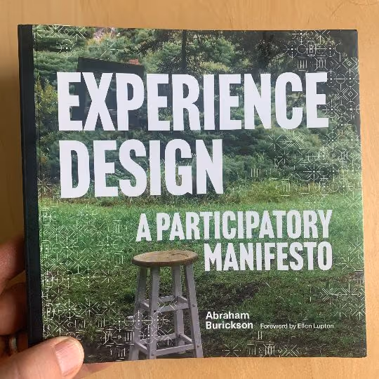 Experience Design, A Participatory Manifesto