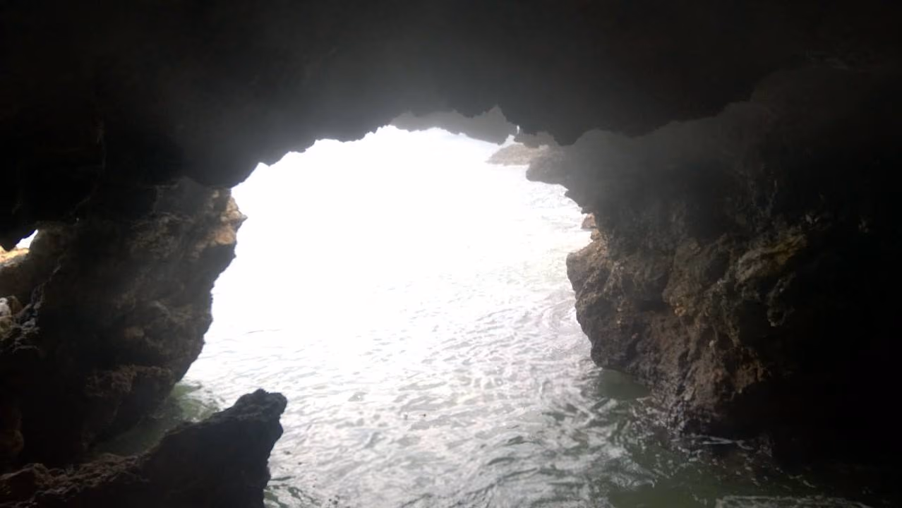 A sauna cave in Greece